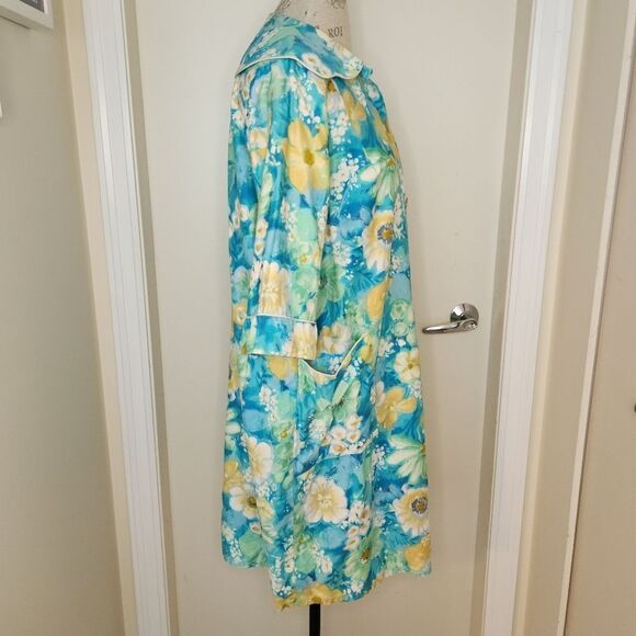 Vintage 50s floral day coat - Picture 4 of 12